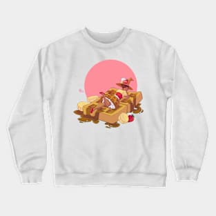 Breakfast Witches - Waffles Crewneck Sweatshirt